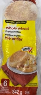 W W  English Muffins (pre-sliced) 6/bag