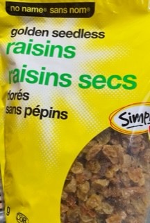 Raisins - pre-packaged single serve 16/bag