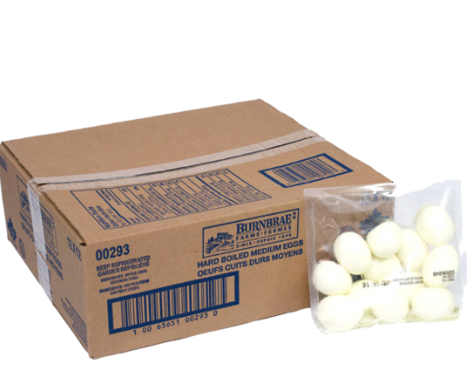 Hard Boiled Eggs Bulk 12 Pack/144 pcs